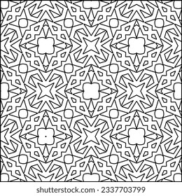 Stripes shapes. Simple line pattern. Black and white pattern. Minimalistic background for web page, textures, card, poster, fabric, textile.