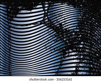 Stripes vector abstract waves texture background