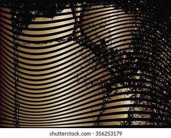 Stripes vector abstract waves texture background