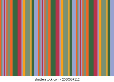 Stripes vector seamless pattern. Striped background of colorful lines. Print for interior design and fabric.