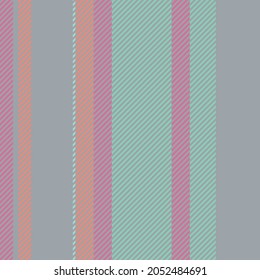 Stripes vector seamless pattern. Striped background of colorful lines. Print for interior design and fabric.