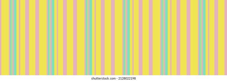 Stripes vector seamless pattern. Striped background of colorful lines. Print for interior design and fabric.