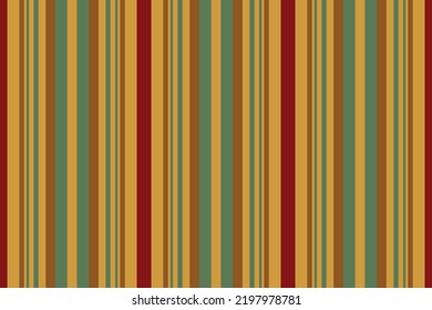 Stripes vector seamless pattern. Striped background of colorful lines. Print for interior design and fabric.