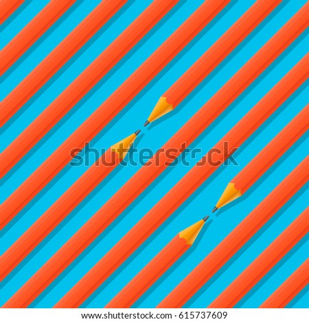 stripey seamless background. Pencil background