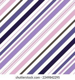 Striping with shades of purple and other pale colors.Classic Fashion Diagonal Stripe Pattern for shirt printing, textiles