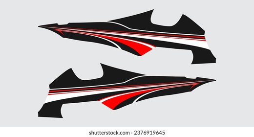 striping vector set for all type of car and motorcycle