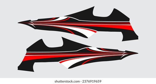 striping vector set for all type of car and motorcycle