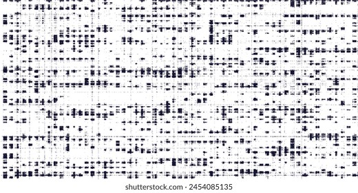 Stripped gunge black and white abstract line illustration background
