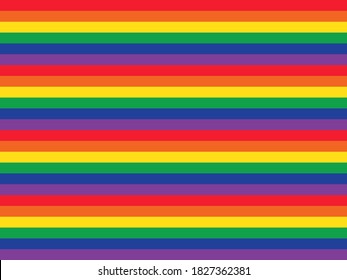 Stripped rainbow background. LGBTQ colors.