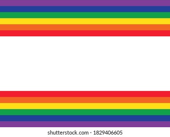 Stripped rainbow background. LGBTQ colors.