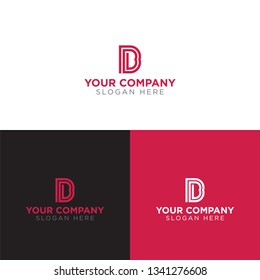 Strips Letter B Logo. B Letter Design Vector