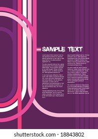 stripy background with space for your text