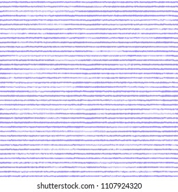 Stripy seamless vector pattern with texture. Violet rough stripes  on white background.
Beautiful abstract illustration for paper, textile or surface design.