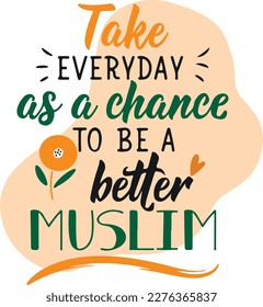 Strive for spiritual growth by improving your faith daily, performing good deeds, and treating others with kindness and compassion.
