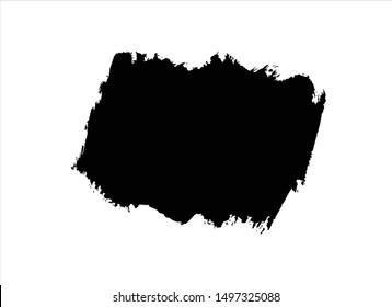 stroke black watercolor.vector creative illustration.