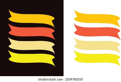  Colores de trazo Distintas Formas Vector de material - Ilustración 