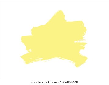 stroke color yellow abstract background vector graffiti illustration.