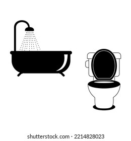 Stroke line icons set of home stuff. Simple symbols for app development and website design. Vector outline pictograms isolated on a white background.