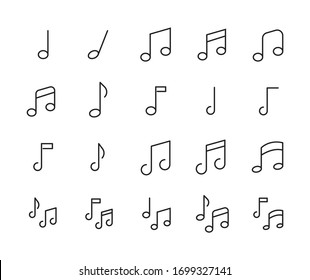 Notação musical .ai Royalty Free Stock SVG Vector