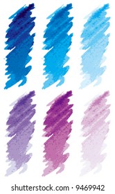 Strokes blue & violet