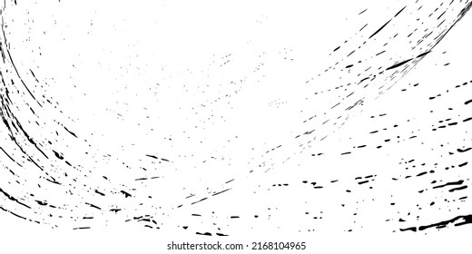 Strokes in different directions of black paint on a white background. Graffiti element. Design template for the design of banners, posters, booklets, covers, magazines. EPS 10