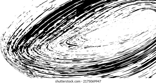 Strokes in different directions of black paint on a white background. Graffiti element. Design template for the design of banners, posters, booklets, covers, magazines. EPS 10