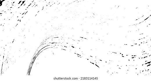 Strokes in different directions of black paint on a white background. Graffiti element. Design template for the design of banners, posters, booklets, covers, magazines. EPS 10