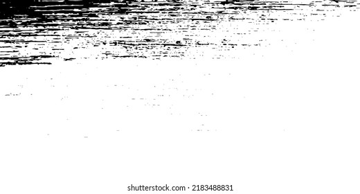 Strokes in different directions of black paint on a white background. Graffiti element. Design template for the design of banners, posters, booklets, covers, magazines. EPS 10