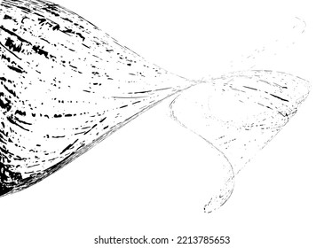 Strokes in different directions of black paint on a white background. Graffiti element. Design template for the design of banners, posters, booklets, covers, magazines. EPS 10