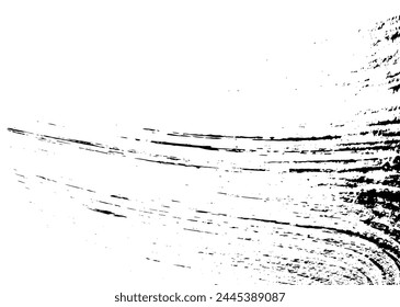Strokes in different directions of black paint on a white background. Graffiti element. Design template for the design of banners, posters, booklets, covers, magazines. EPS 10