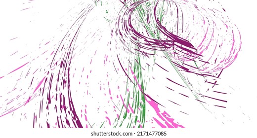 Strokes in different directions with black and red paint on a white background. Graffiti element. Design template for the design of banners, posters, booklets, covers, magazines. EPS 10