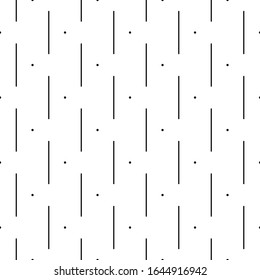 Strokes, dots seamless pattern. Striped, spotted illustration. Lines, spots background. Stripes, dot shapes wallpaper. Abstract ornament. Ethnic backdrop. Digital paper, textile print. Vector artwork