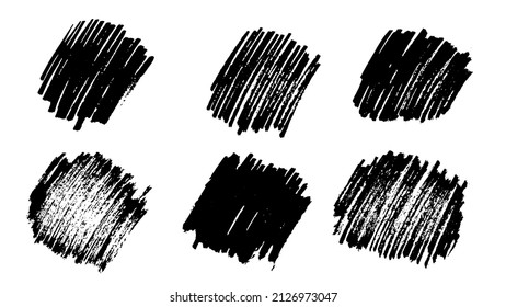 Strokes. Grunge design elements. Rectangular text boxes, speech bubbles. Distress messy texture banners. Ink splatter. Rough painted texture.