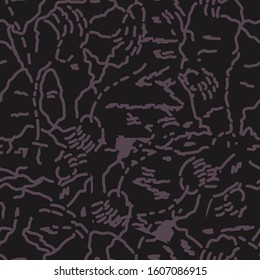 
Strokes, messy stripes and patterns on a dark background. Vector pattern perfect for making textiles.