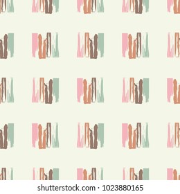 The strokes of paint. Seamless decorative vector background with abstract pattern. 