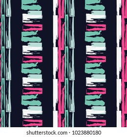 The strokes of paint. Seamless decorative vector background with abstract pattern. 