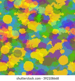 strokes of paint seamless pattern art vector