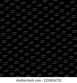 Strokes pattern. Lines ornament. Dashes motif. Hatches background. Dashed wallpaper. Pinstripes image. Linear backdrop. Digital paper, page fills, web design, textile print, abstract. Seamless vector.