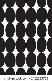 Strokes seamless pattern design. Vector illustration.