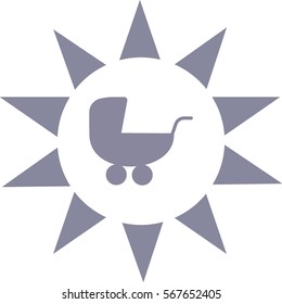 stroller icon