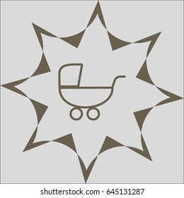 stroller icon
