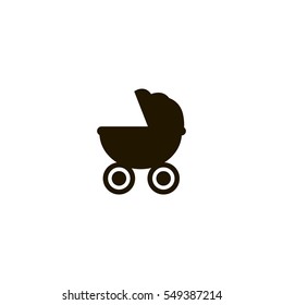 stroller icon. sign design