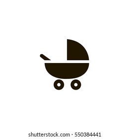 stroller icon. sign design