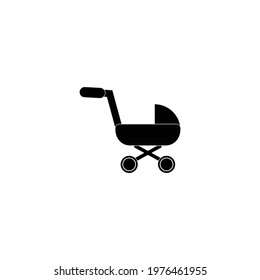 stroller icon vector sign symbol