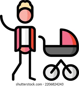 ilustración de material de elemento de diseño aislado de controlador. Vector de fondo blanco