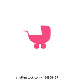 stroller for your child, icon