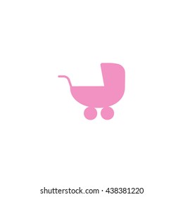 stroller for your child, icon