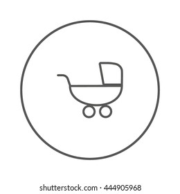 stroller for your child, icon