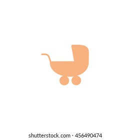 stroller for your child, icon