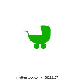 stroller for your child, icon